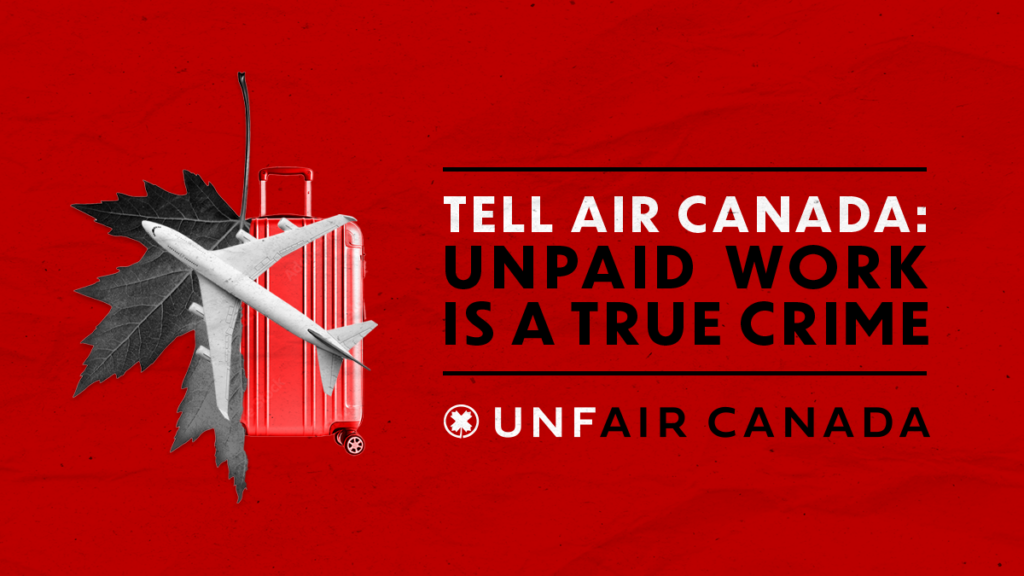 Solidarity with Air Canada flight attendants Thumbnail