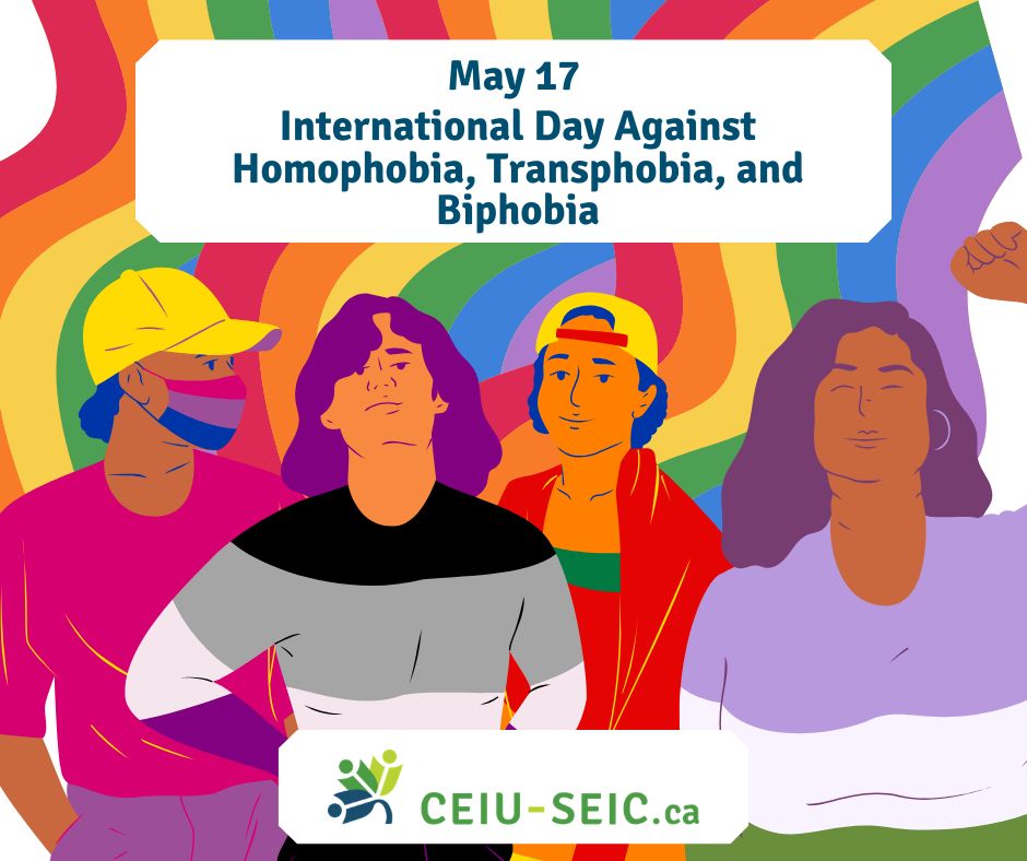 International Day Against Homophobia, Biphobia, and Transphobia  Thumbnail