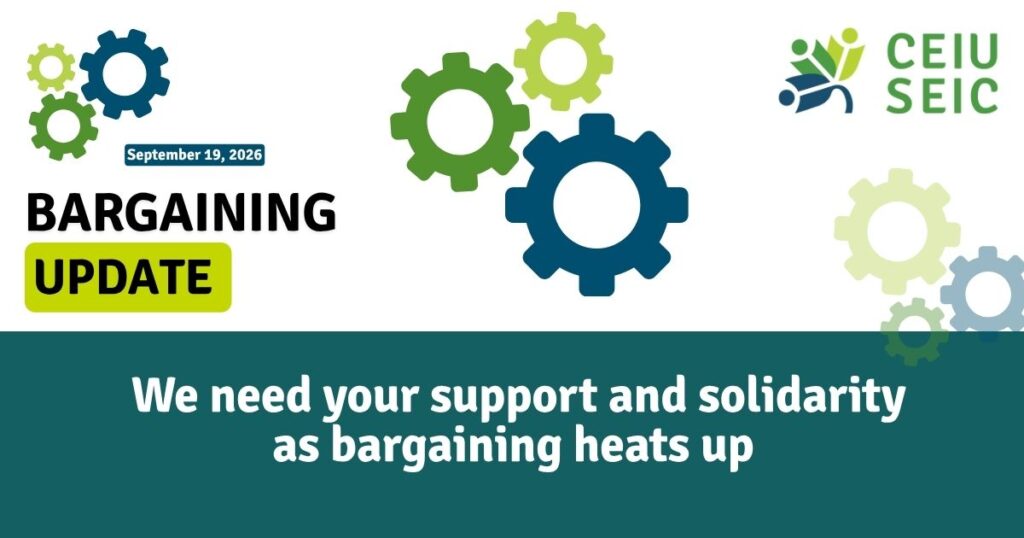PA bargaining: We need your support and solidarity as bargaining heats up Thumbnail